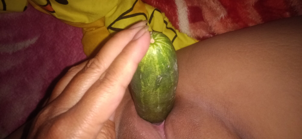 Dig a hole as big as a giant cucumber  #6