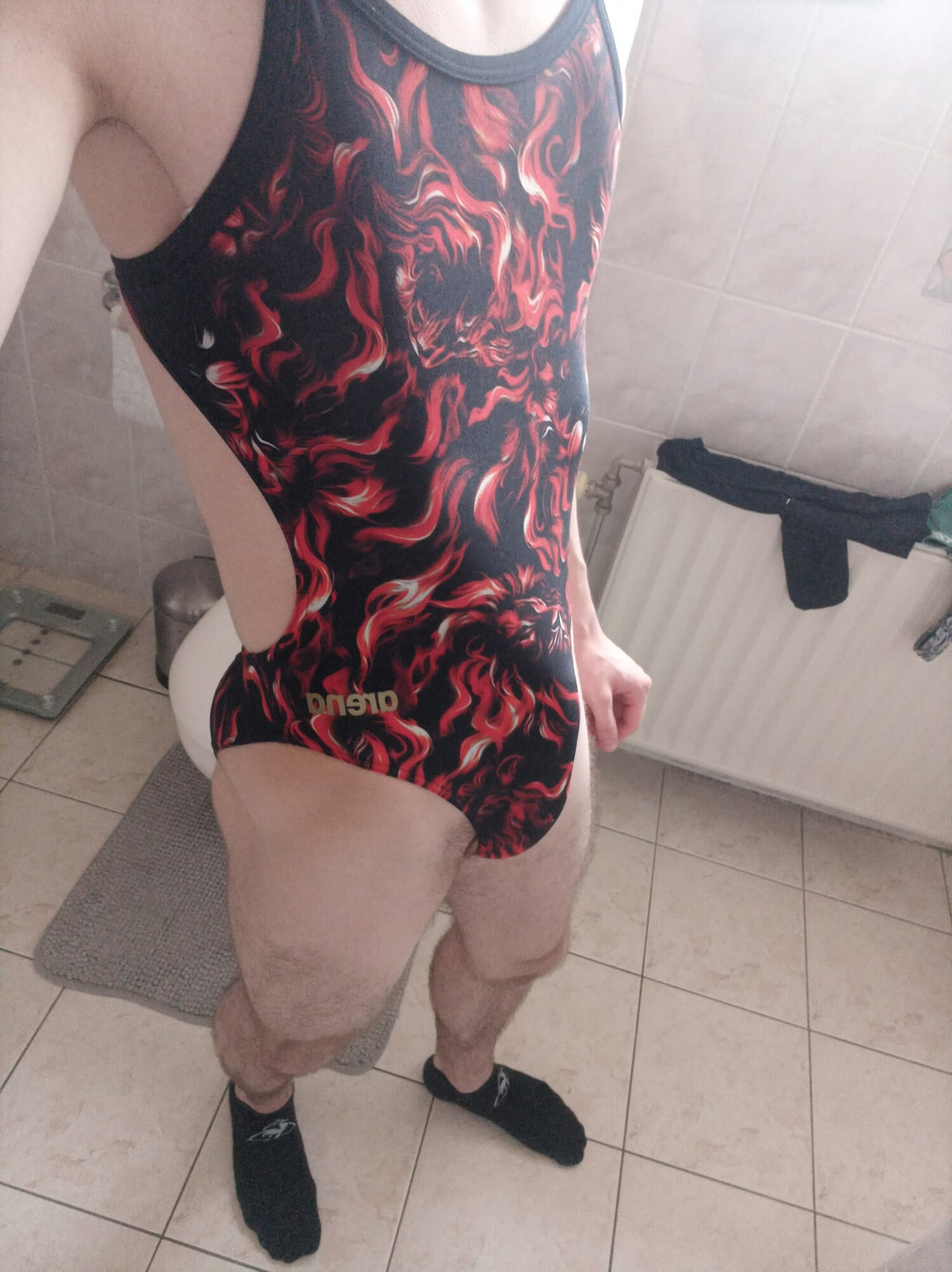 Teen Twink With Huge Cock Tries On Swimsuits, Stockings, ... #20