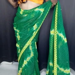 My stepmom last night wear this saree 