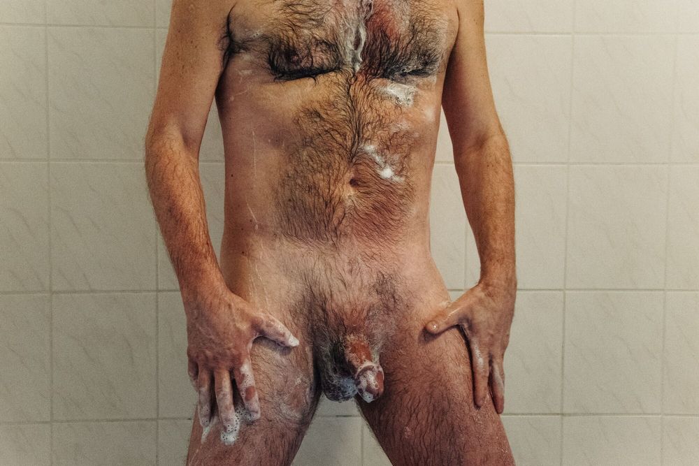 man with big cock and hairy ass #5