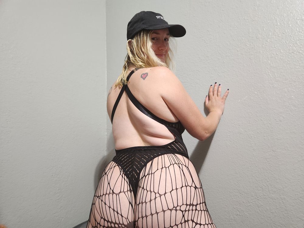 A slut in fishnets #6