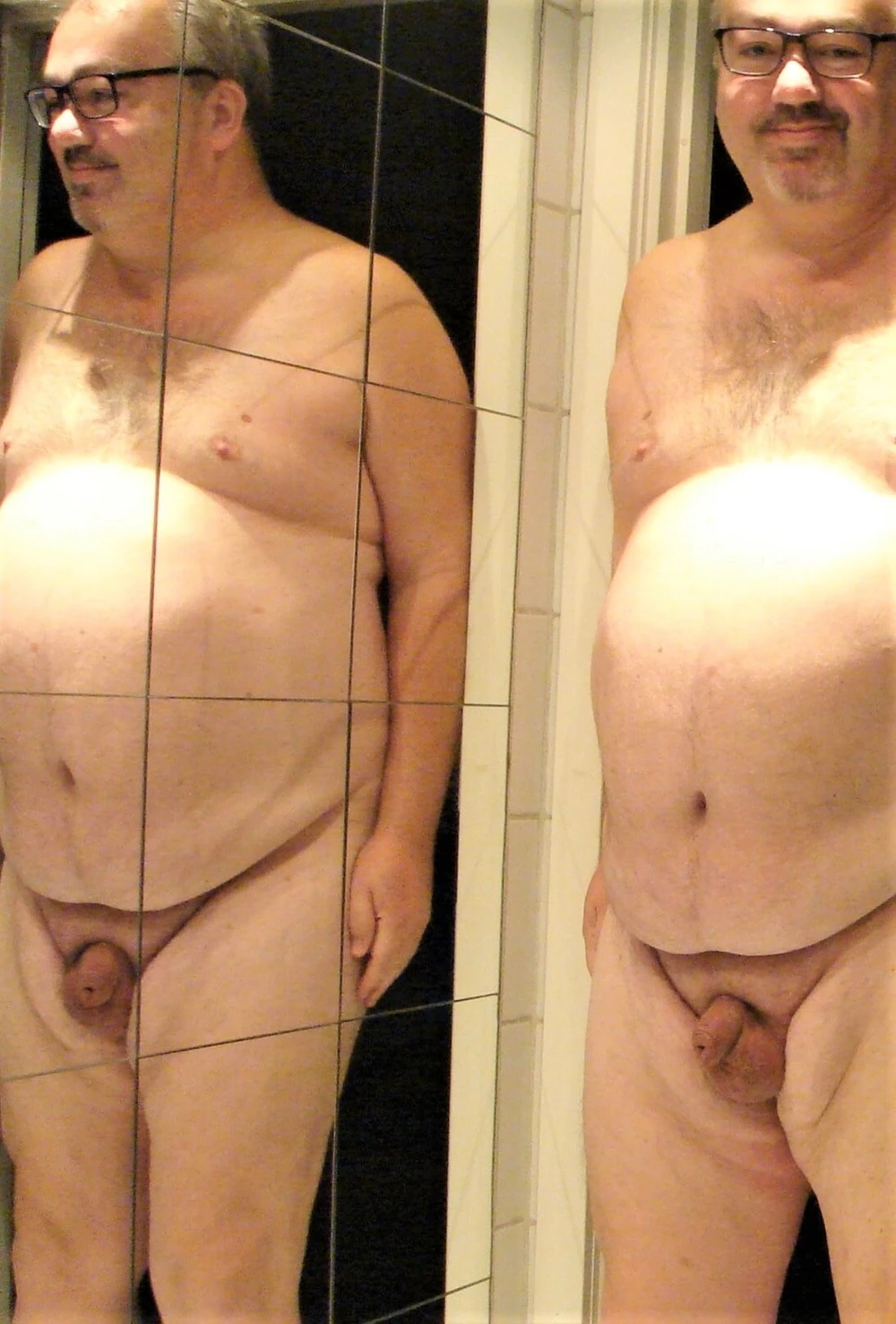 Fat man - small cock #16