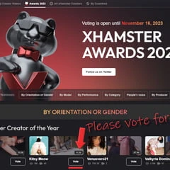 Please vote for me