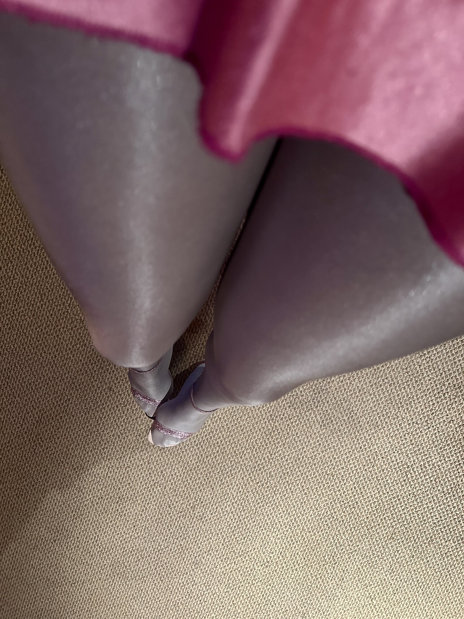 Would you like to caress my legs in shiny pantyhose? #13