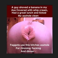 The bitches asshole