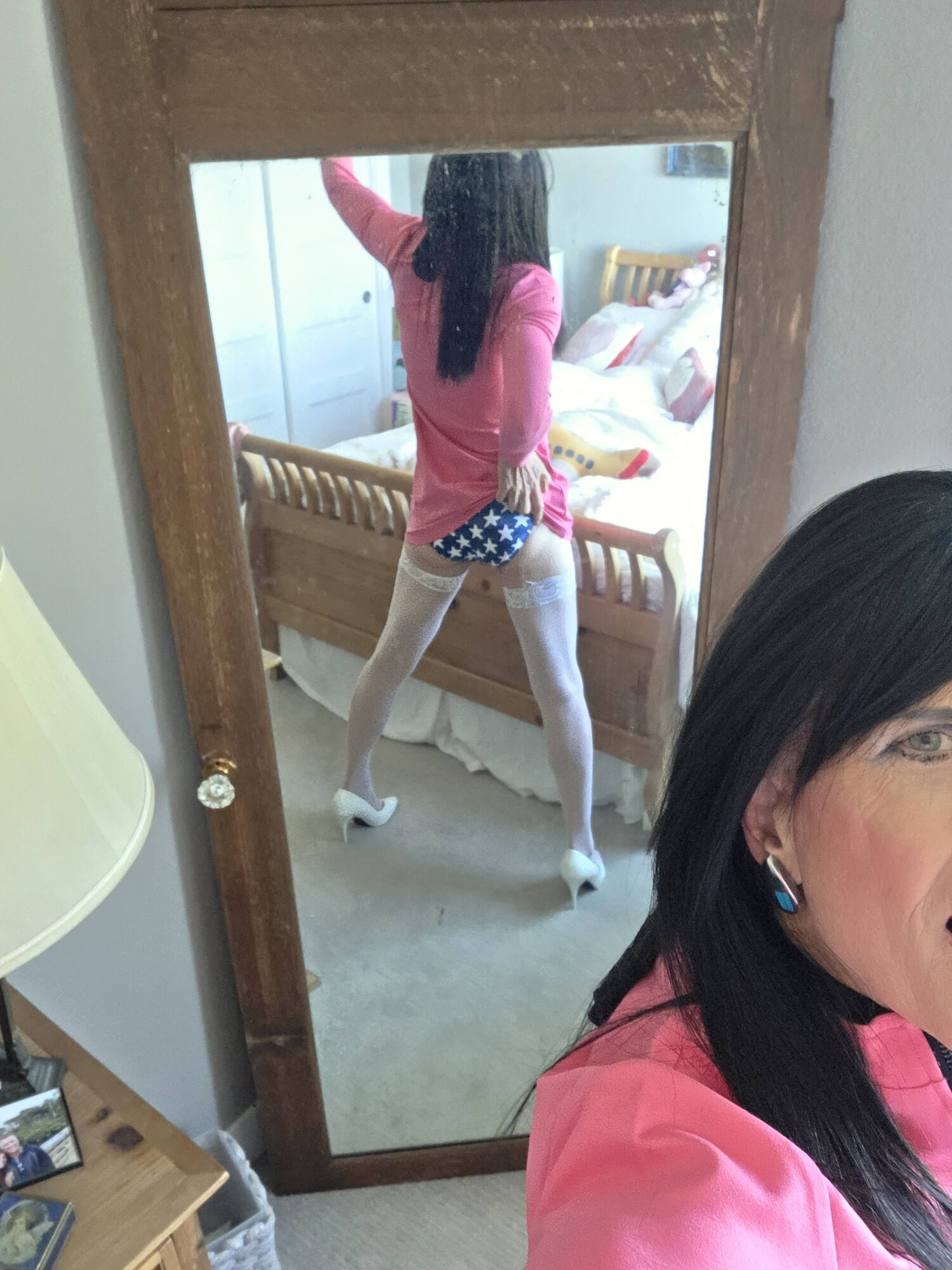 Pink dress three #6