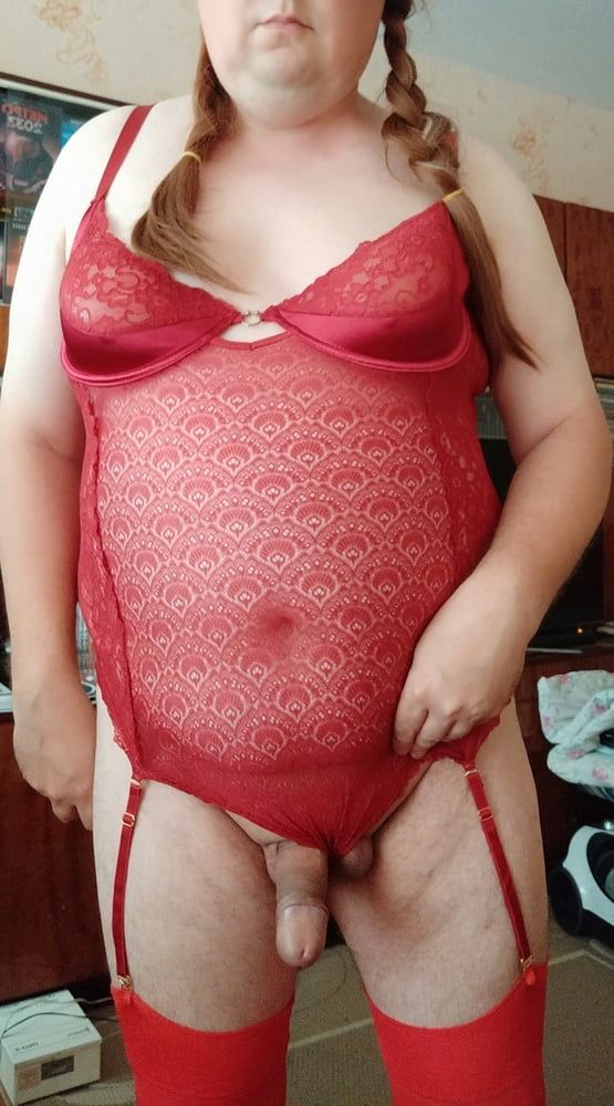 red lingerie p1 #4