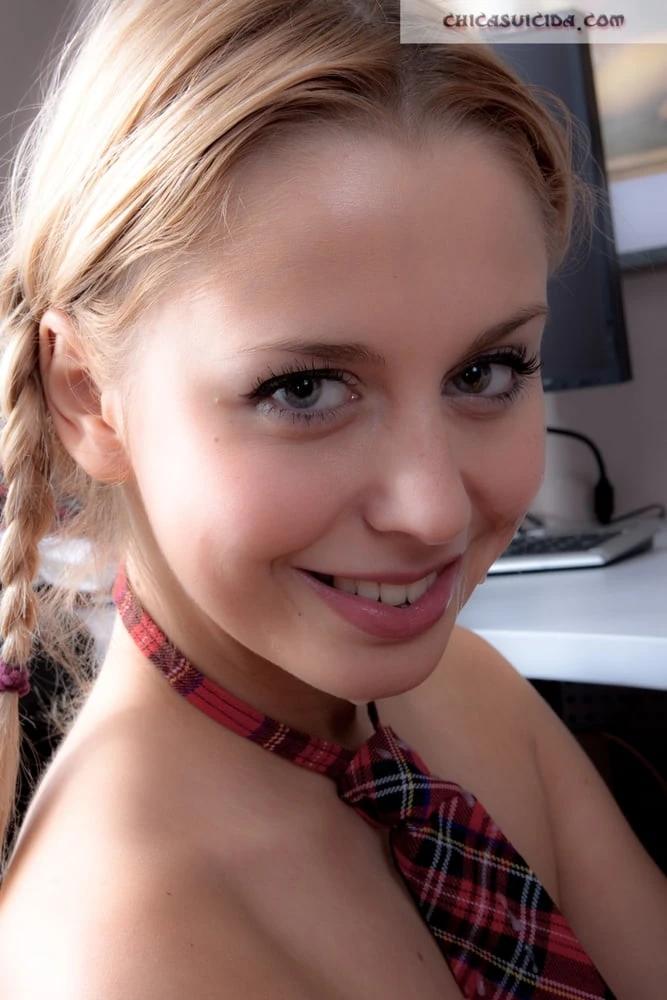 Sweet Russian teen student having sex with stepbrother in a  #17