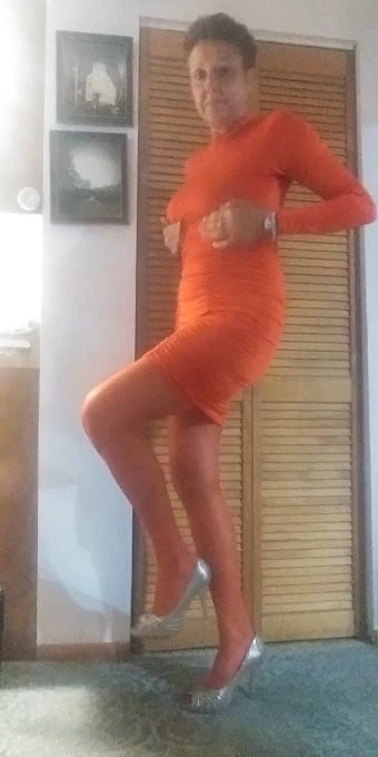 Who is the Lady in Red - cleanjean ... red lingerie that is! #20