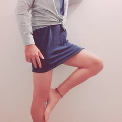 little blue dress and daddy&#039;s shirt
