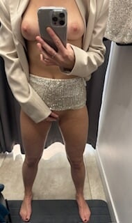 Naked in the fitting room #20