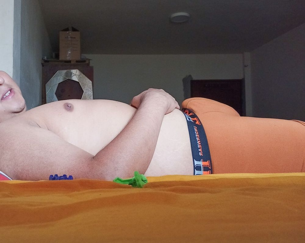 Me Lying Down and my Penis Standing - 01 (In Underwear) #7