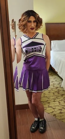 naughty cheerleader         