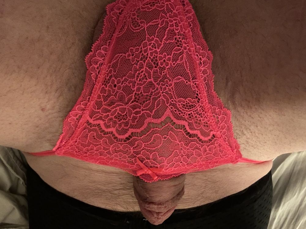 Perfect Penis in Pink Panties #5