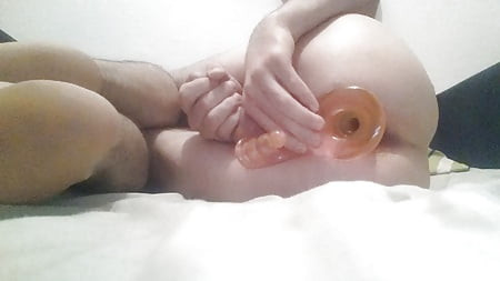 MiyerSweetHooker Finger u Dildo in den Po anal