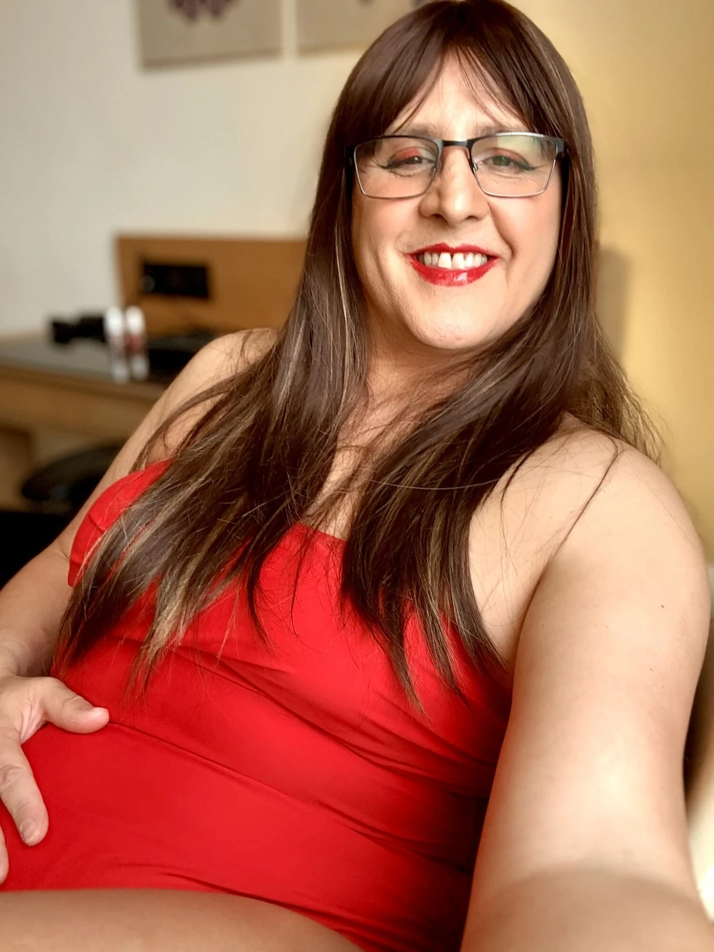 Red swimsuit  #23