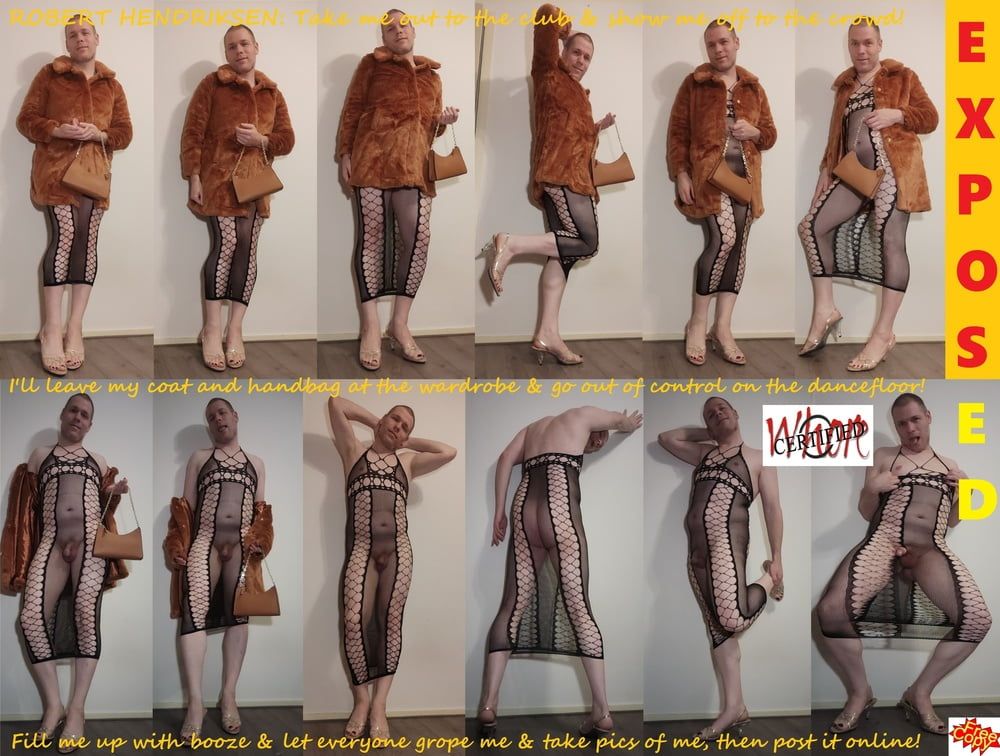 Robert Hendriksen - Sissy Striptease "Coat & Handbag"