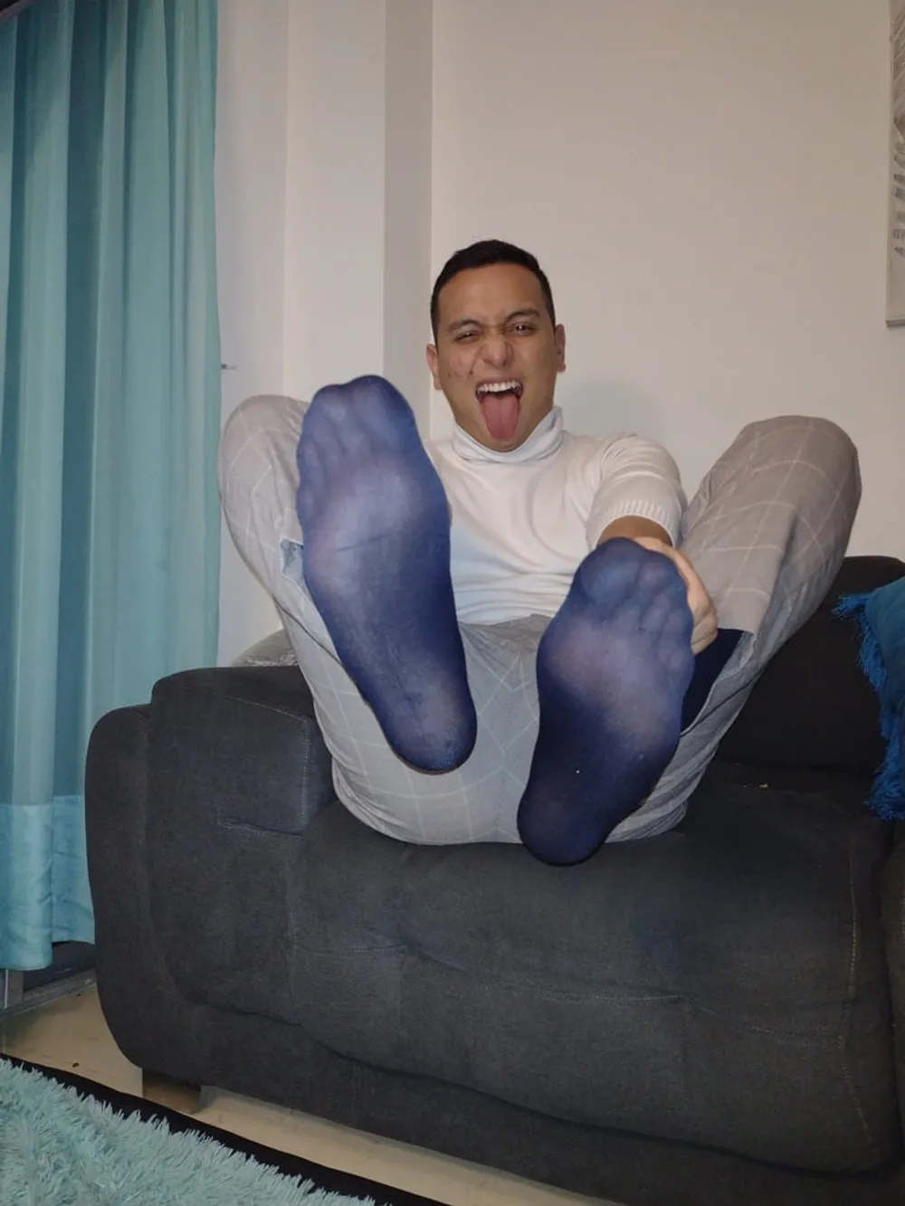 Male Sheer socks #23