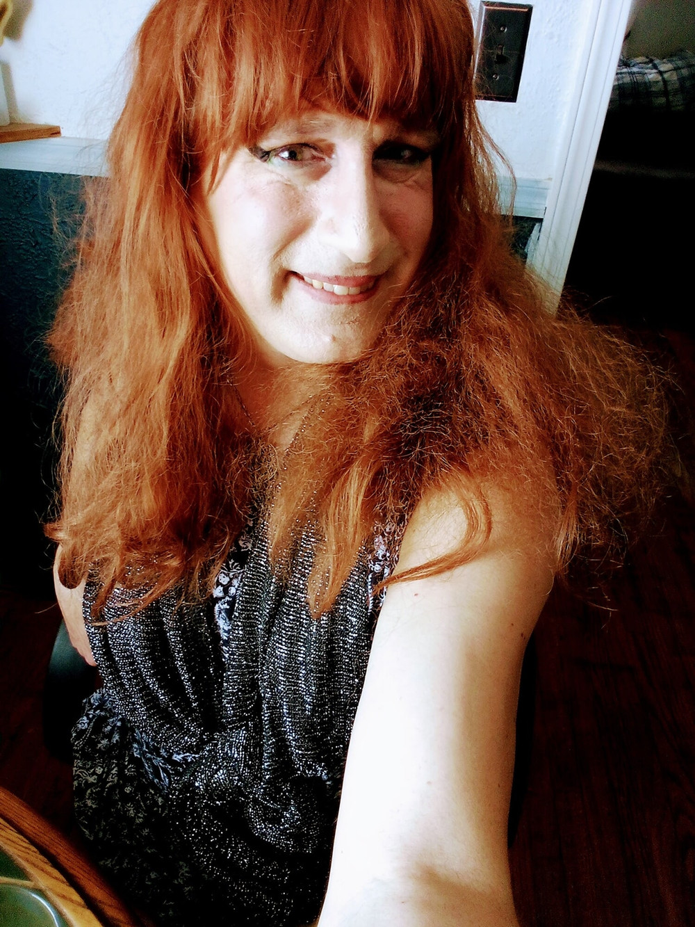 Naughty Red-Headed Transgender Step-Sister Flirting With You #6