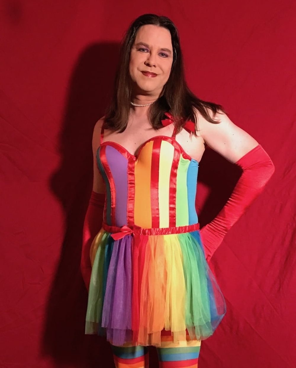 Joanie - Rainbow Bustier