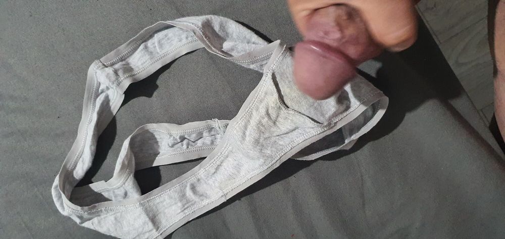 Playing with panties of a good friend... Gabriela #13