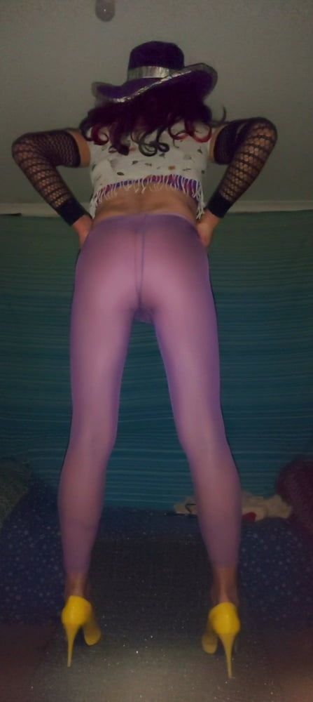 Purple tights #15