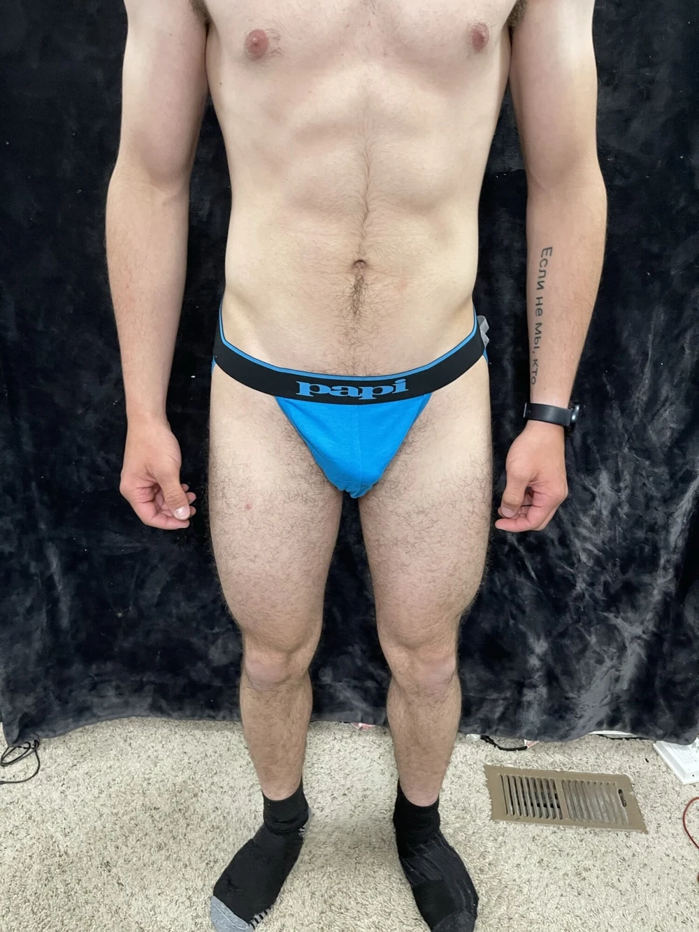 Showing off more skin in jocks! #2