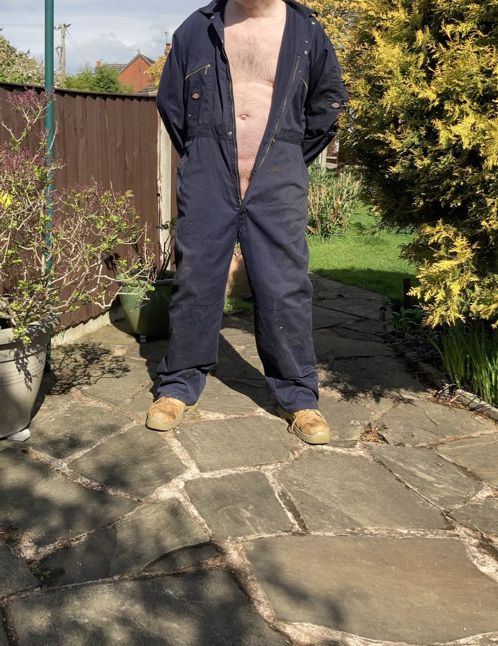 Boilersuit fun on a warm afternoon #4