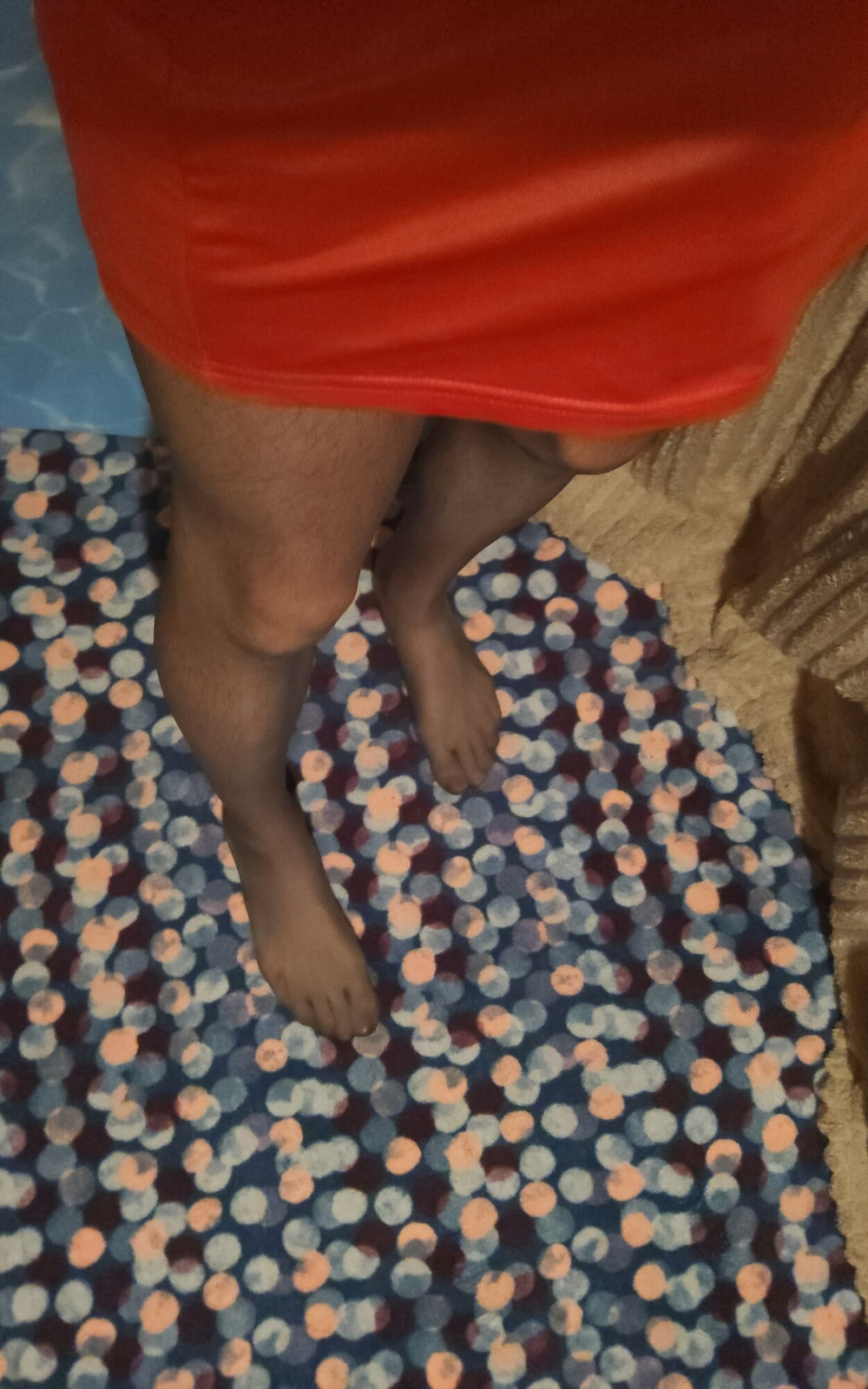 Teasing in My Black Stocking #7