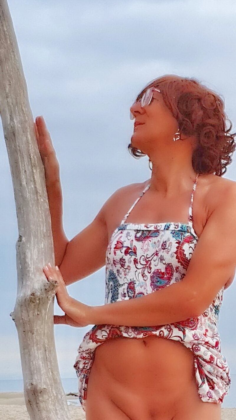 Sweet Carina at the Beach