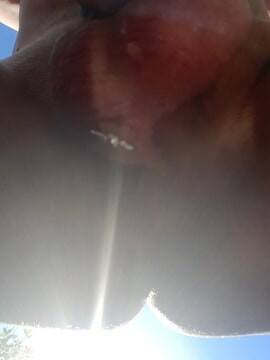 Lying naked in the sun again. #48