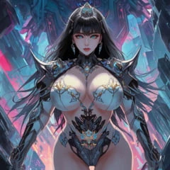 Cyberpunk mecha girls (Ai models)
