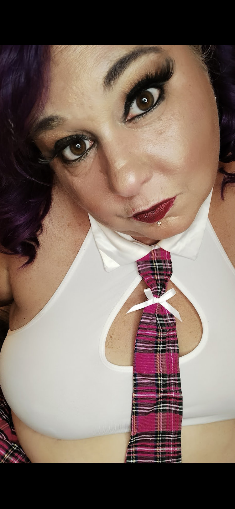 Sexy BlancaGirlBBW in her school uniform  #27