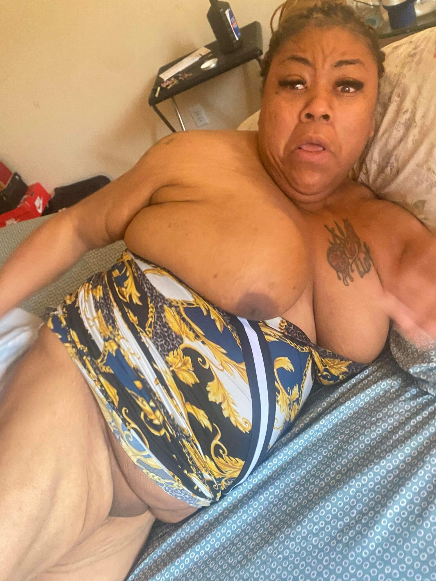 Fat Belly Pig Hoe Tiara Danielle Cox Detroit MI Exposed Hoe #23