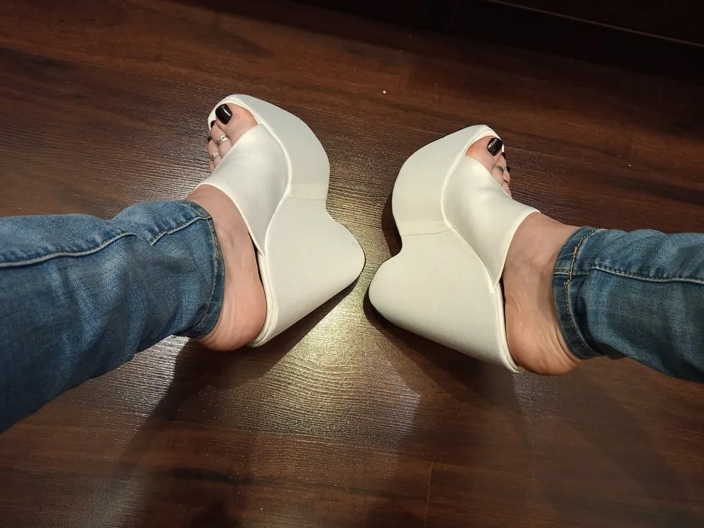 white platforms #5