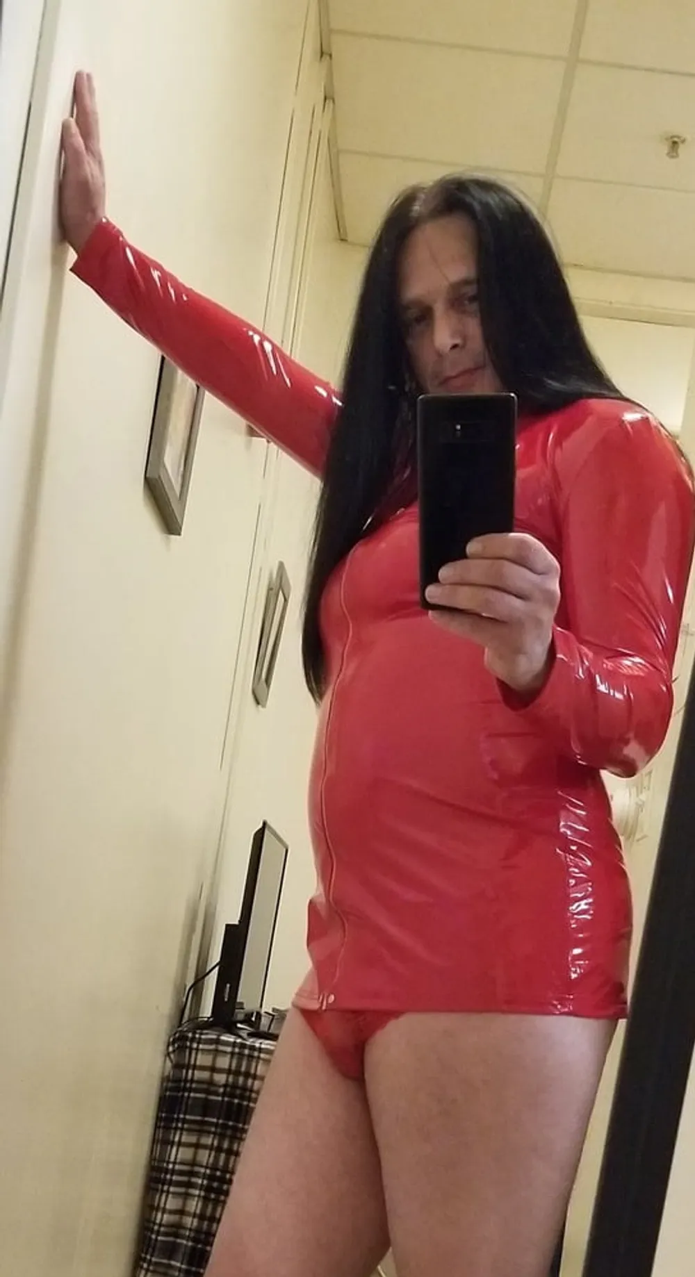 red pvc play #3