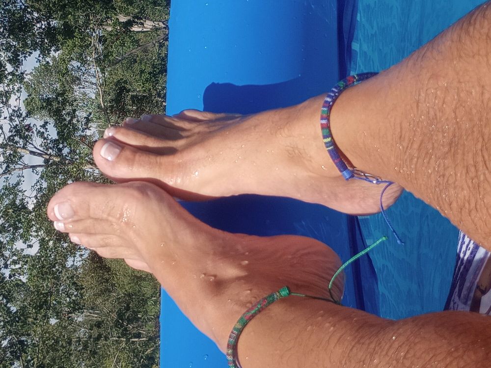 My pediured feet  #17