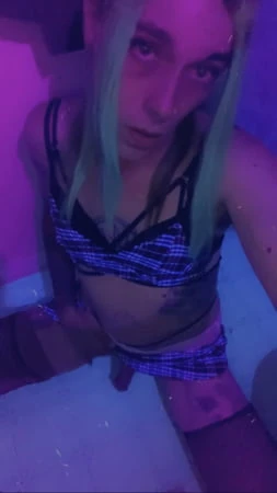 sexy rave school girl         