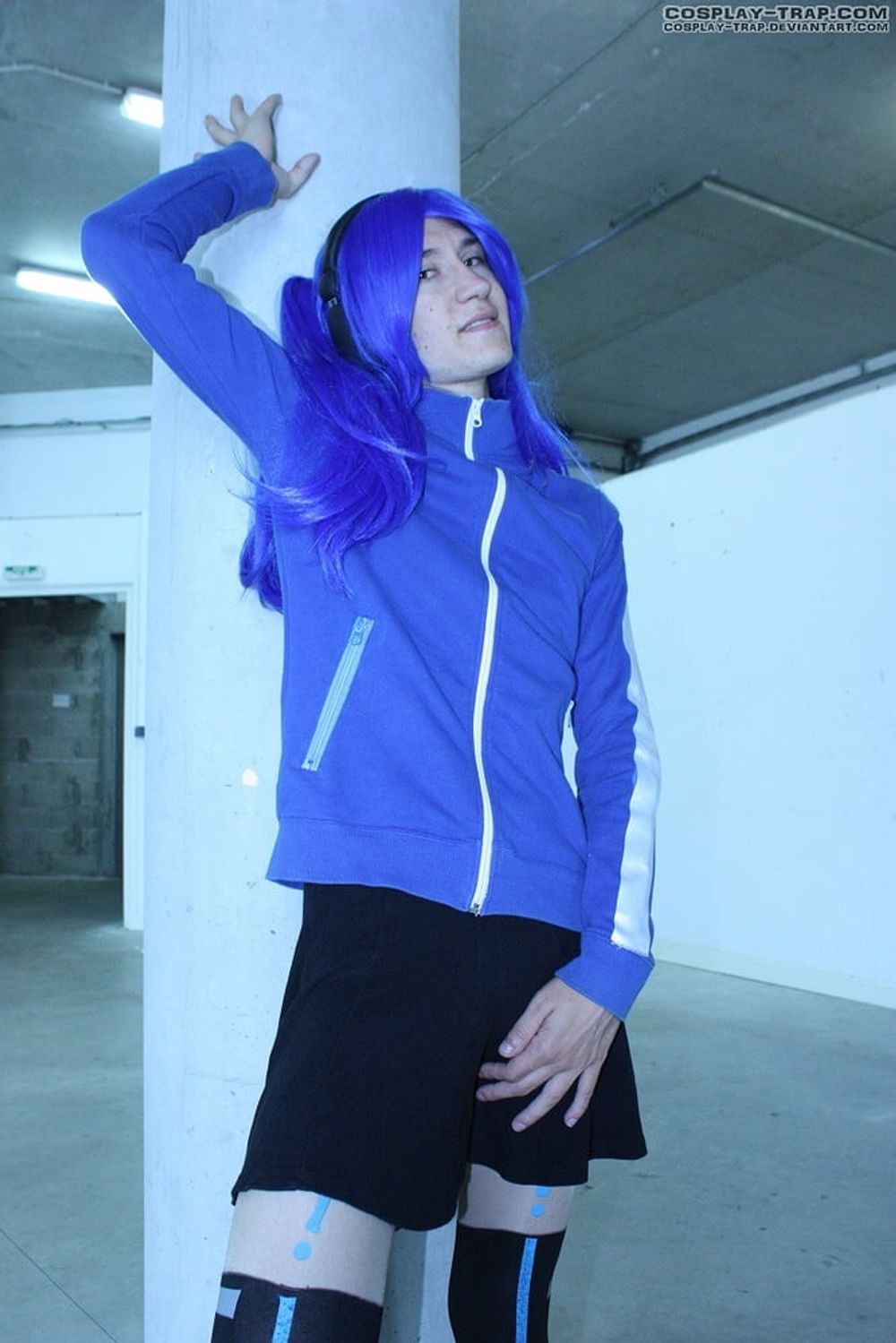 Crossdress cosplay Takane Enomoto getting naughty #2