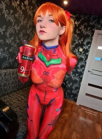 asuka langley hime lune cosplay         