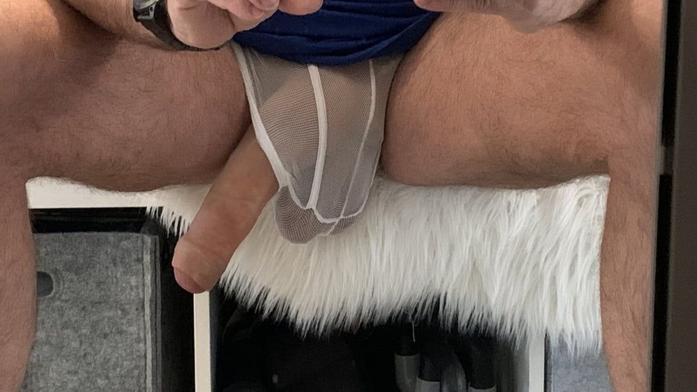 XXL Huge Cock Balls mesh shorts #5