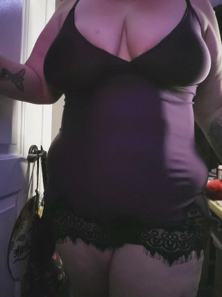 Sexy BBW in lingerie  #3