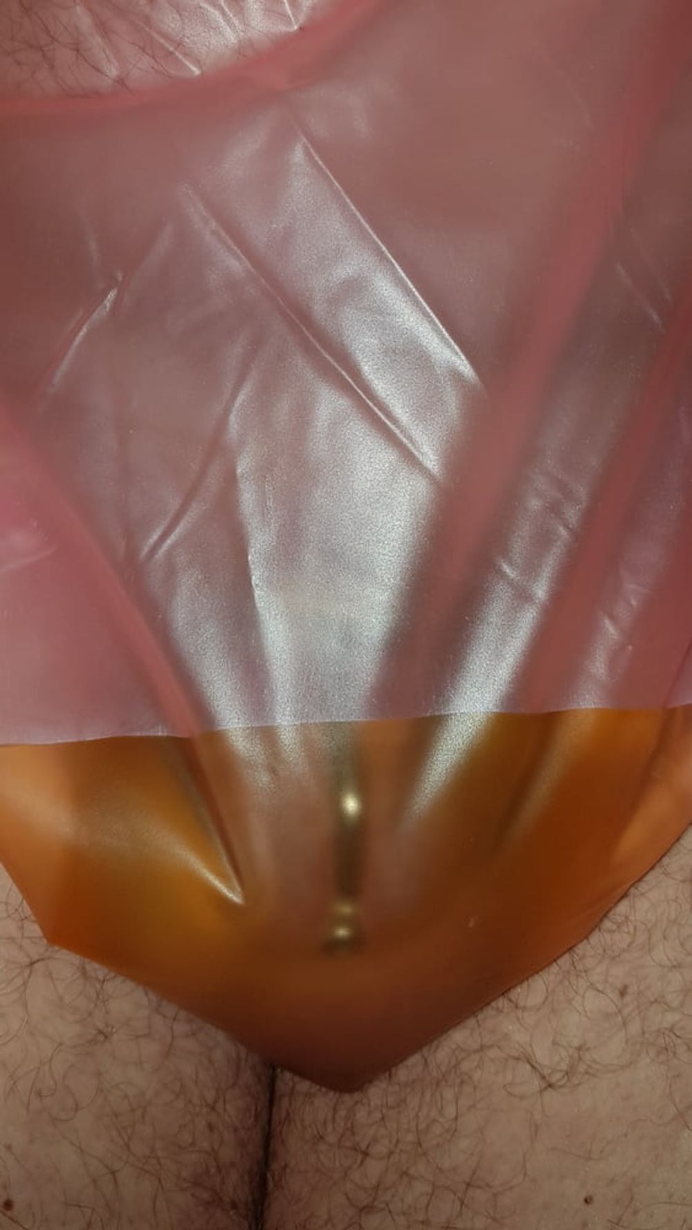 Piss in rubber panties #15