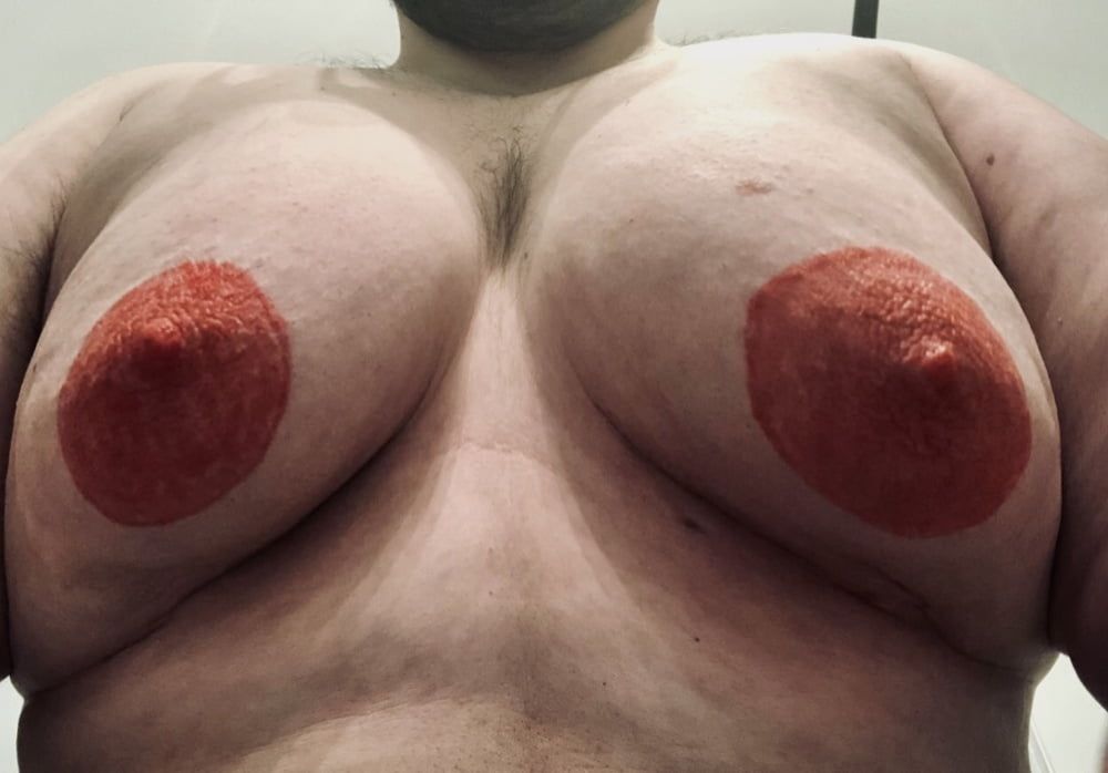 Huge red nipples #2