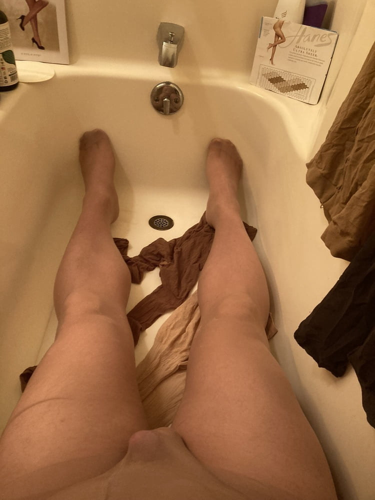 Pantyhose, Bondage, and Cum #3