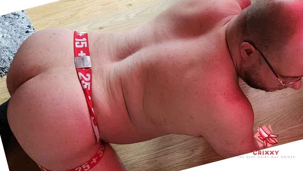 German man presents fat gay hairy ass - Part 2 - Cri33Y #47