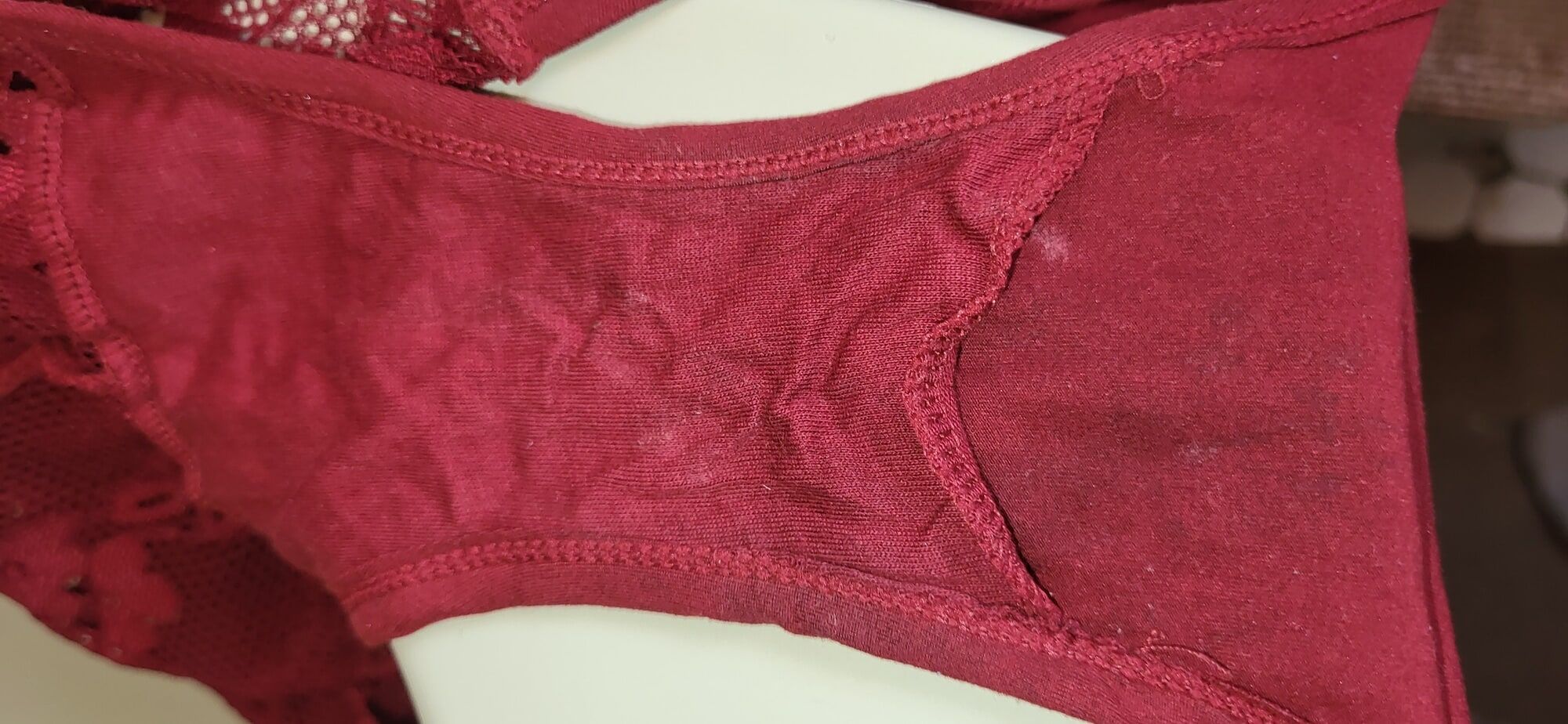 Wife's Red Panty #6
