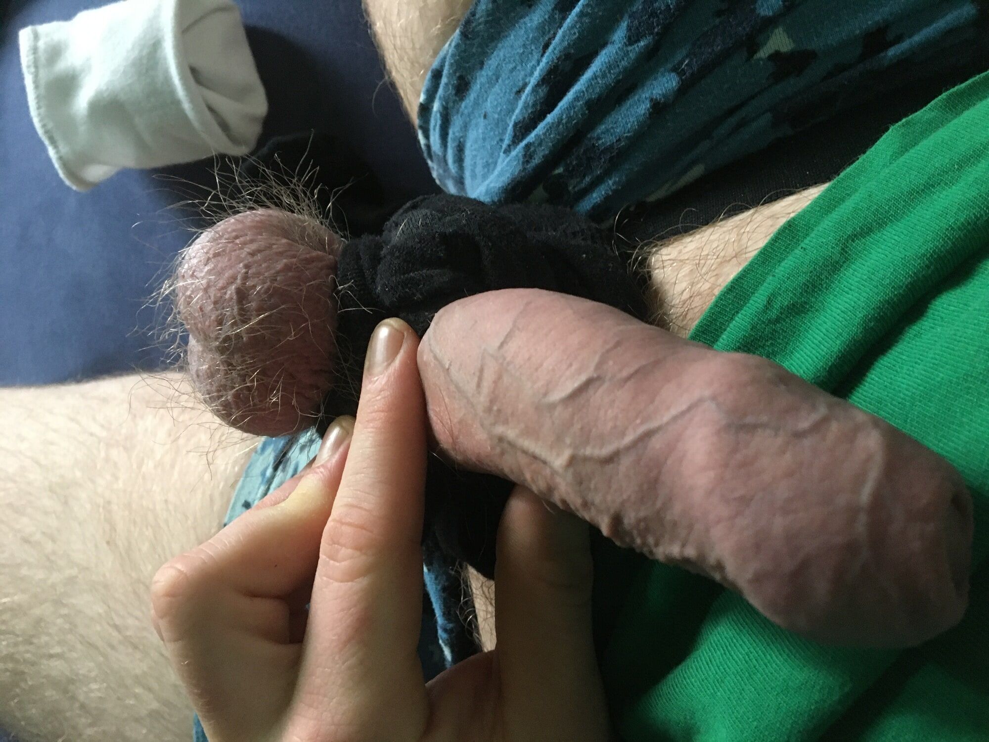 Cock And Ball Bondage With Socks #10
