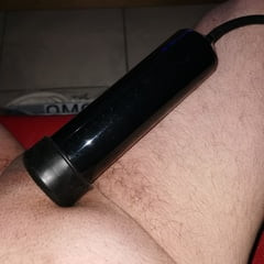 Pumping my dick