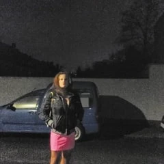 Outside